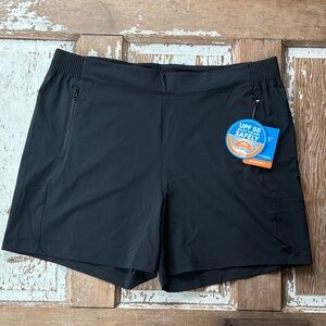 Columbia Black Women's PFG Shorts 1X